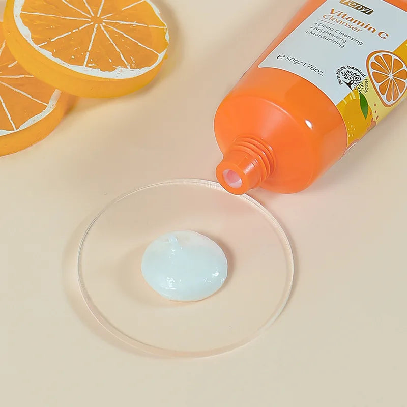 Vitamin C Facial Cleanser Skin Cleansing Moisturizing Blackhead Remover